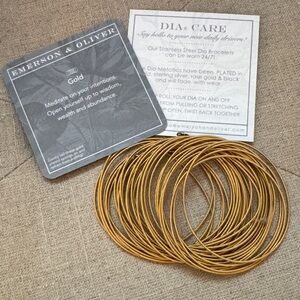 Emerson and Oliver Gold Bracelets